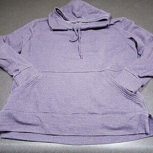 Champion Elite Women's sz Medium French Terry Hoodie Purple